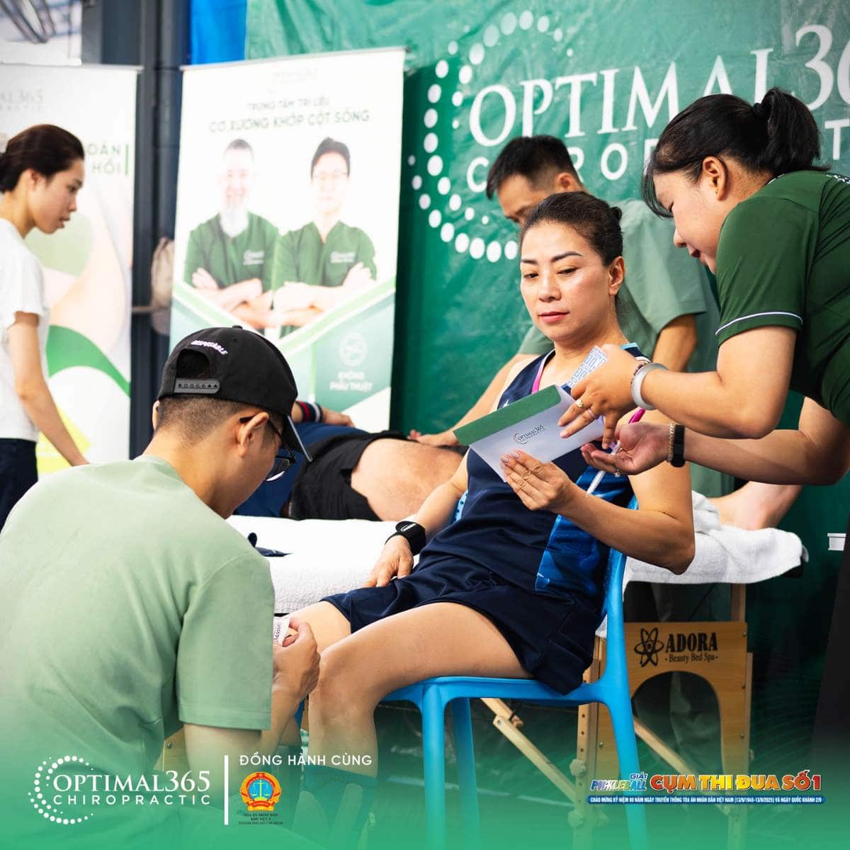 Optimal365 Chiropractic đồng hành cùng Giải Pickleball Cụm thi đua số 1 – Tòa Án Nhân Dân Khu Vực 5