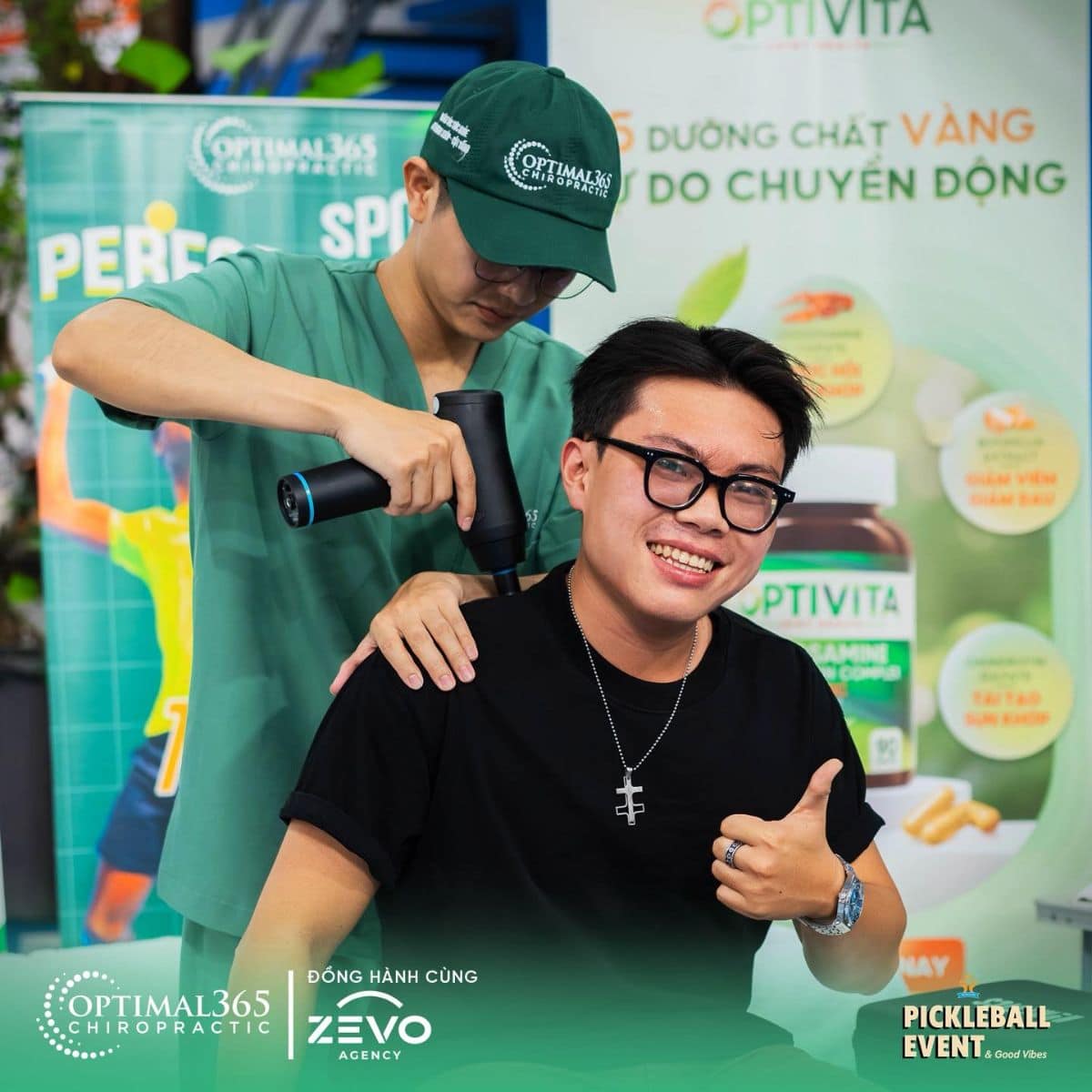 Optimal365 Chiropractic đồng hành cùng Giải Pickleball Social Cup 2025