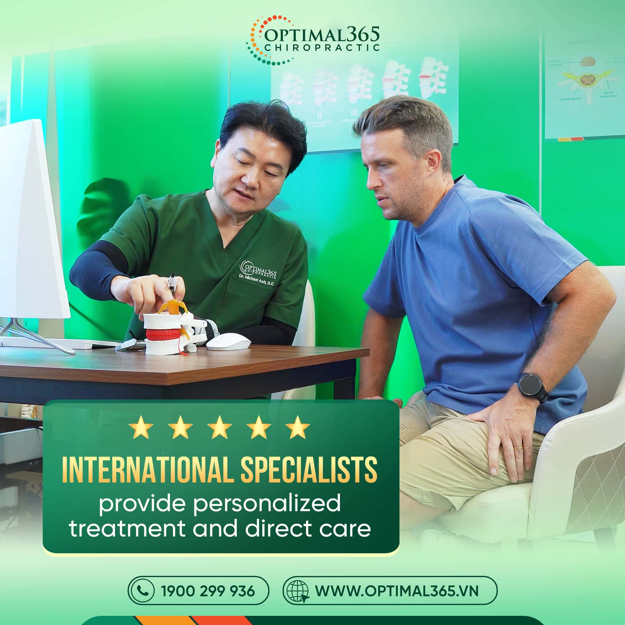chiropractic treatment in Ho Chi Minh City