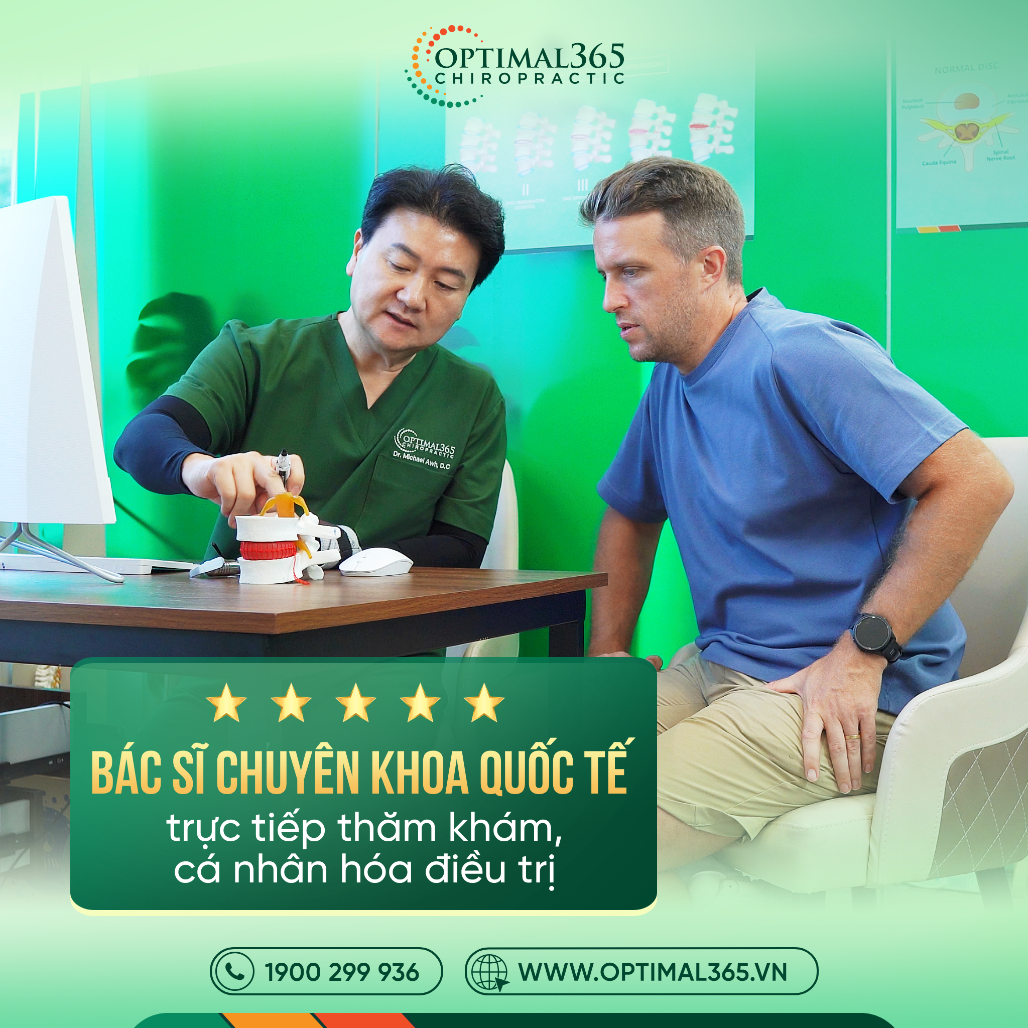 Trị liệu Chiropractic tại TP.HCM