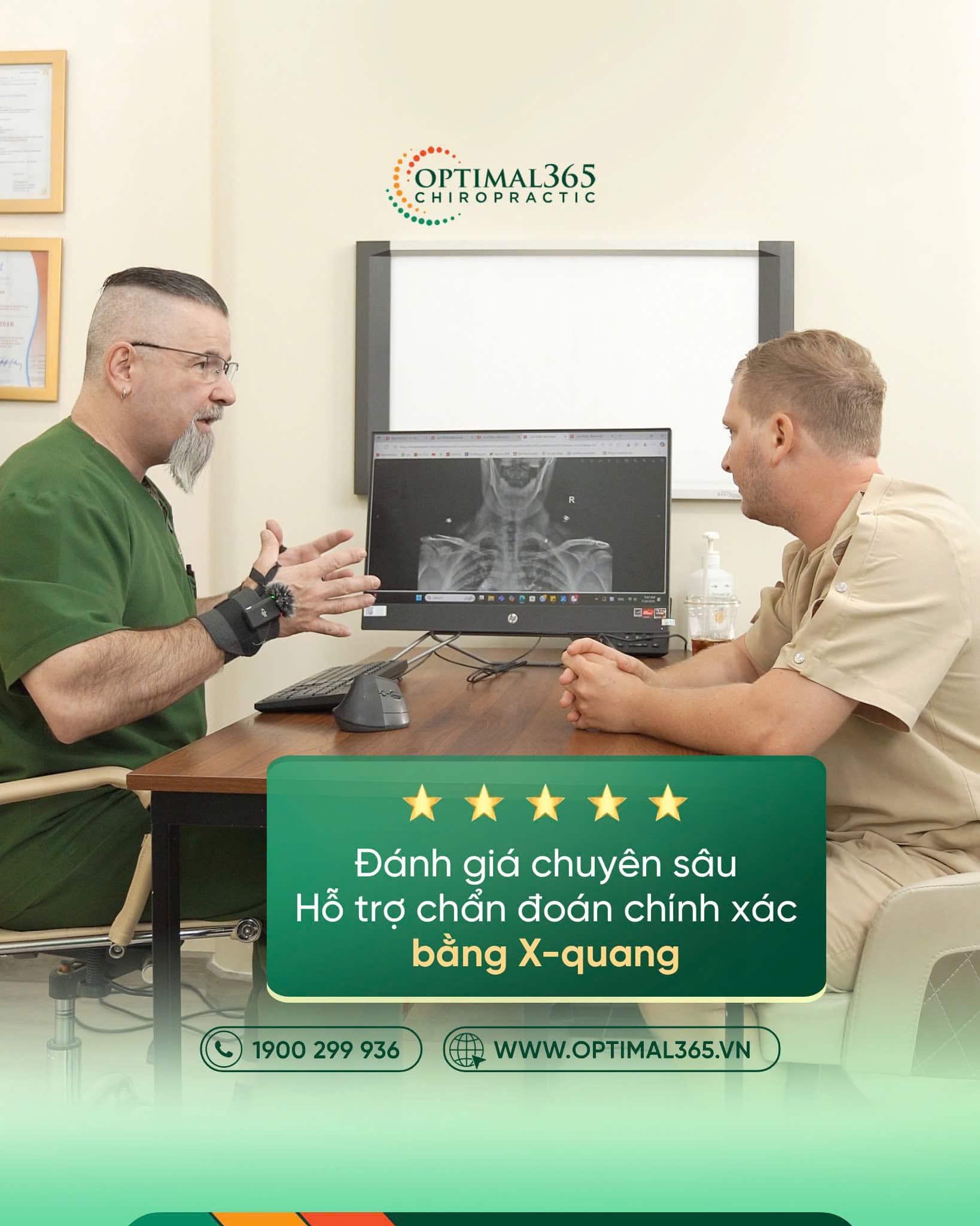 Trải nghiệm dịch vụ Optimal365 Chiropractic