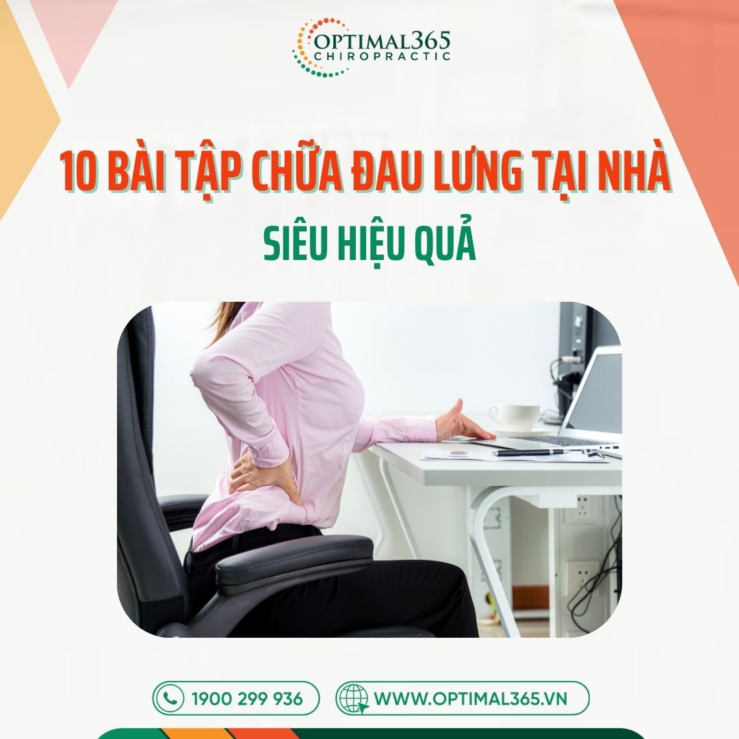 10 bài tập chữa đau lưng tại nhà siêu hiệu quả