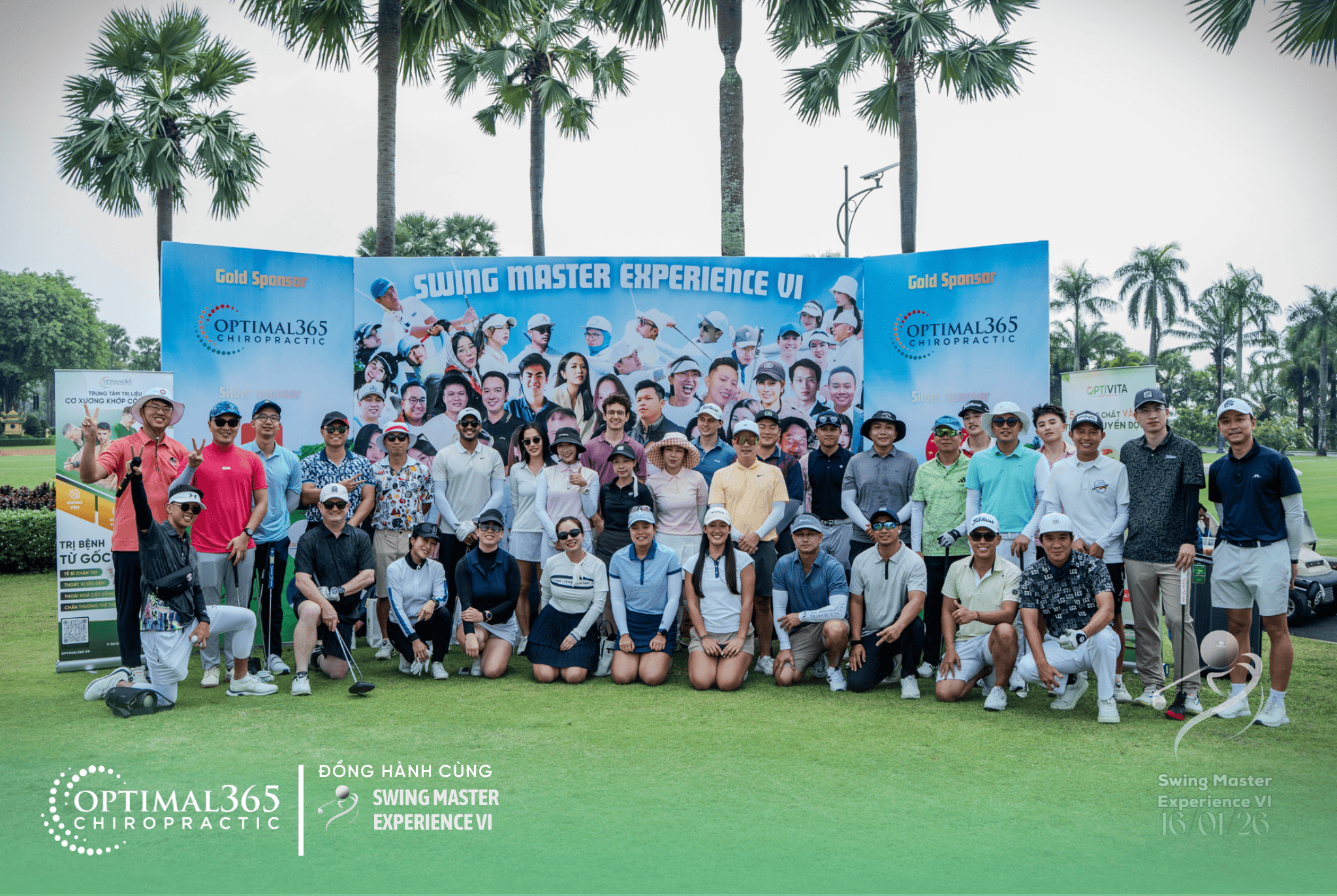 Optimal365 tự hào là Nhà Tài Trợ Vàng tại Swing Master Experience VI