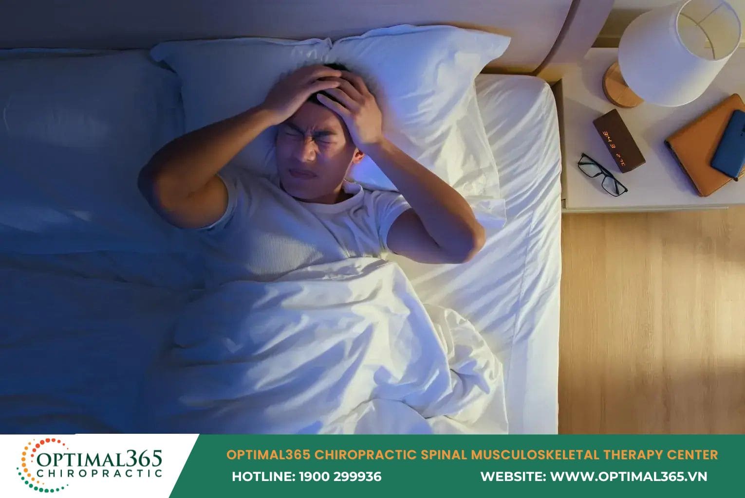 Pain at the Top of the Head Due to Insomnia