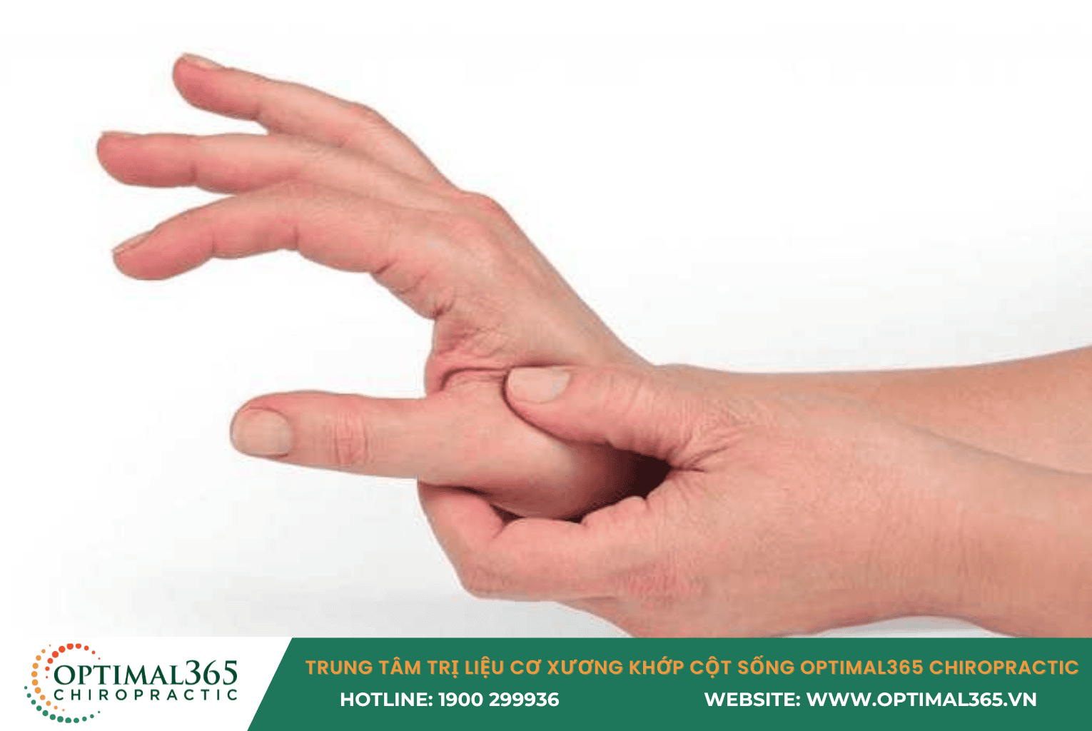 Bấm huyệt giảm tê tay