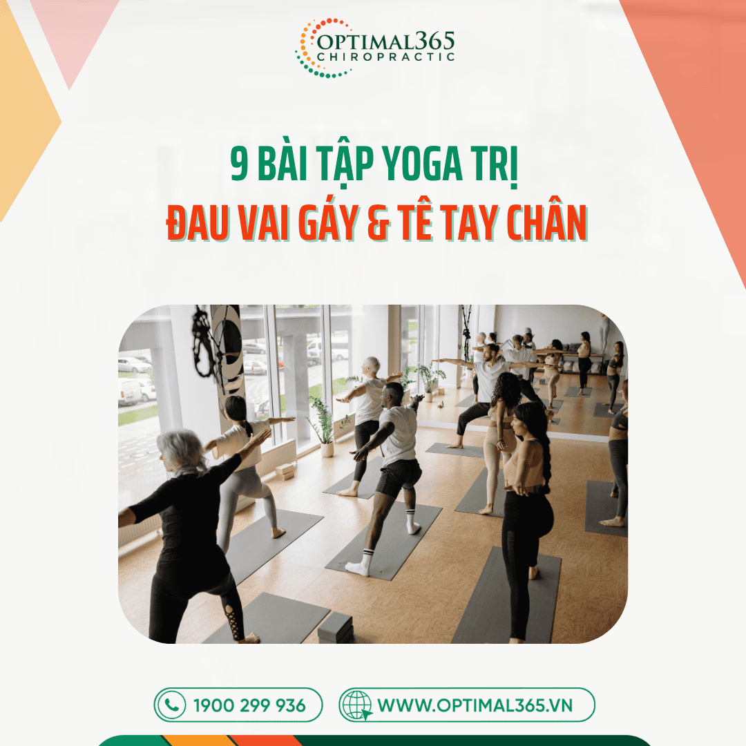 Yoga trị đau cổ vai gáy & tê bì tay chân: 9 bài tập chuẩn chuyên gia (2026)