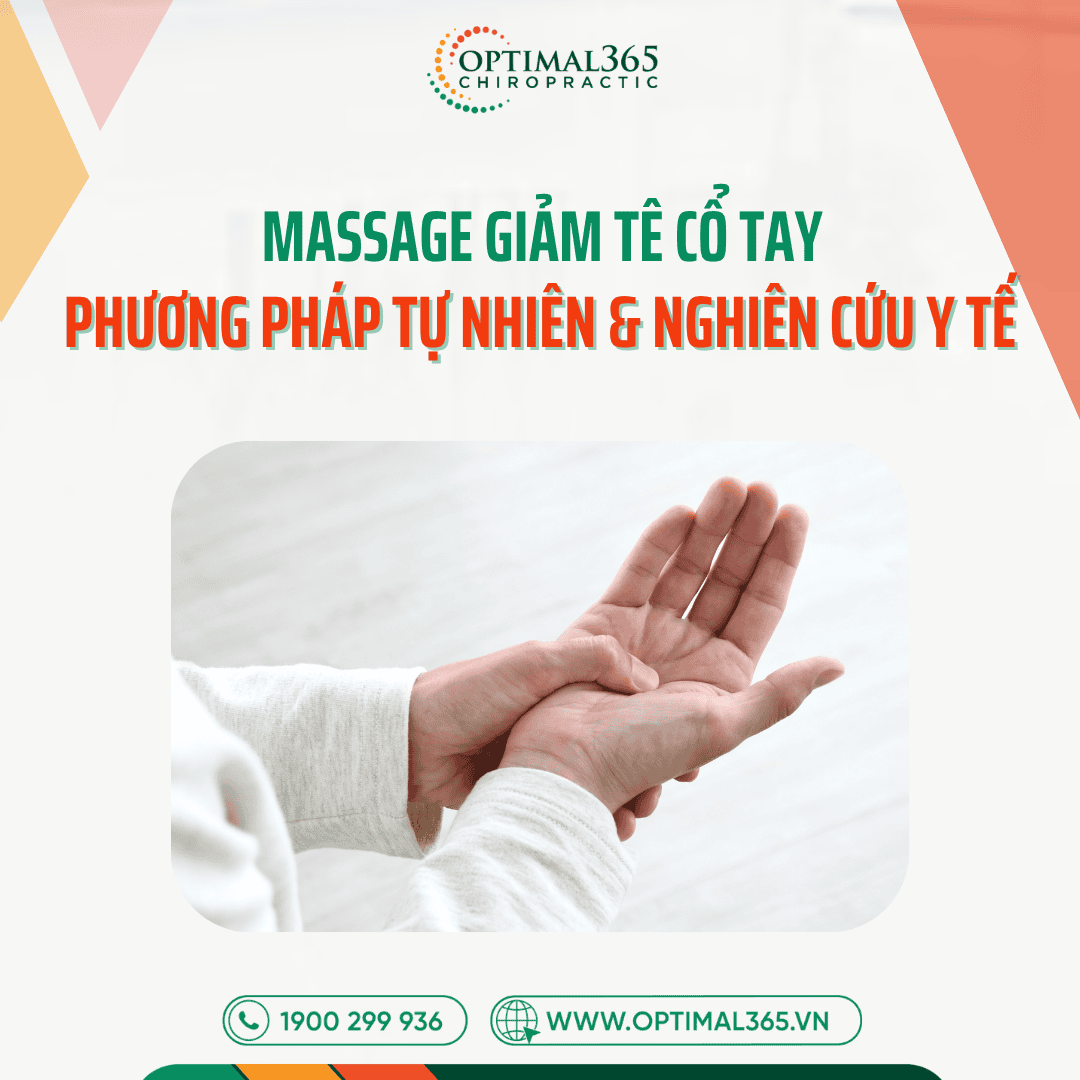 Massage Giảm Tê Cổ Tay: 4 Giải Pháp Đơn Giản Cho Người Văn Phòng