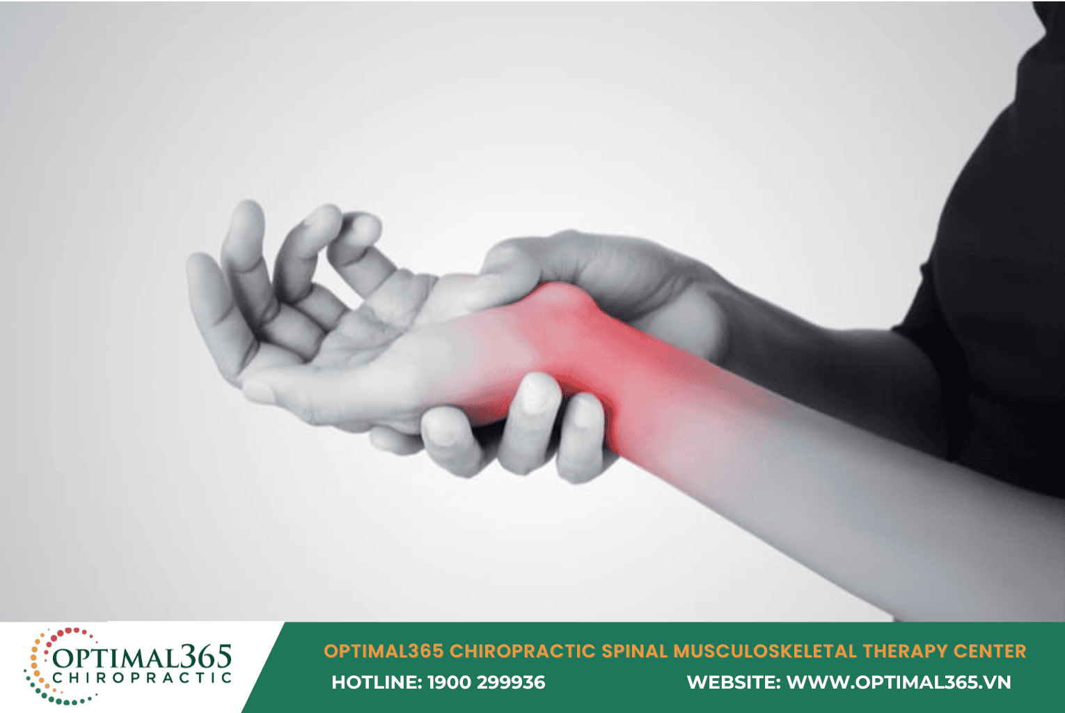 Đau cổ tay nhưng không sưng là gì?