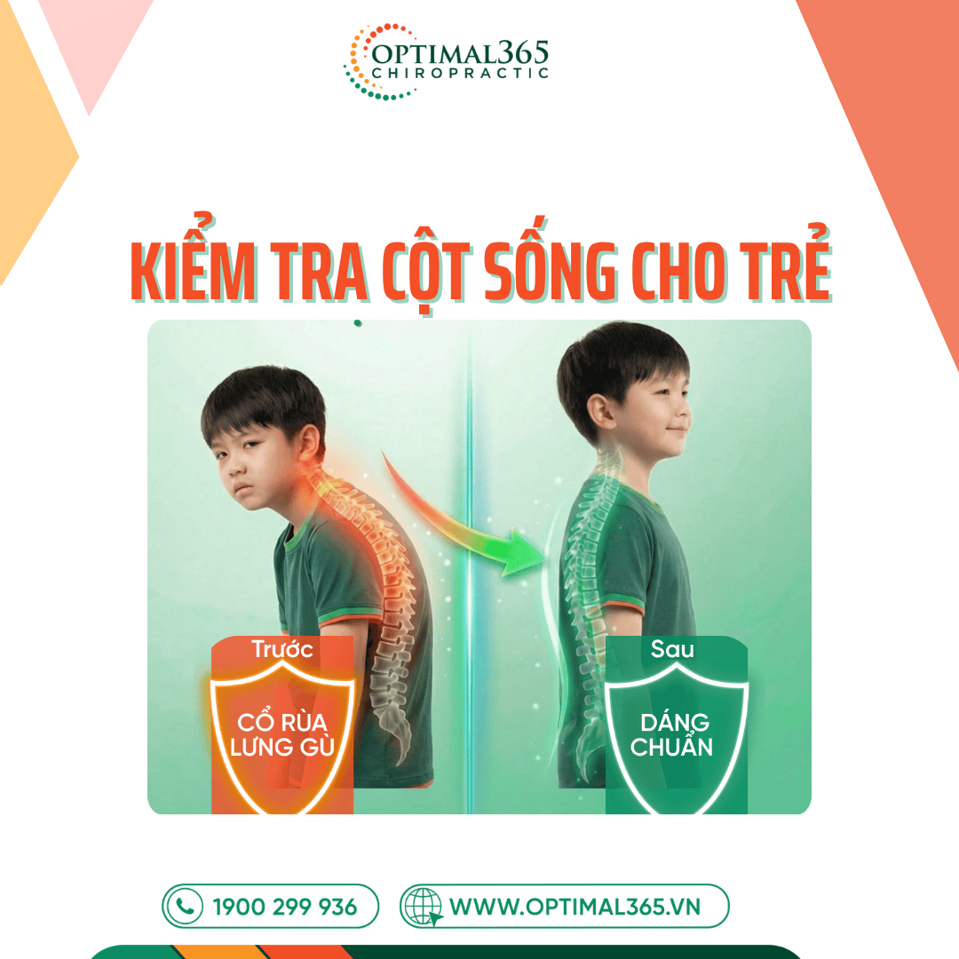 Kiểm tra cột sống cho trẻ: Cẩm nang vàng bảo vệ vóc dáng và sức khỏe toàn diện