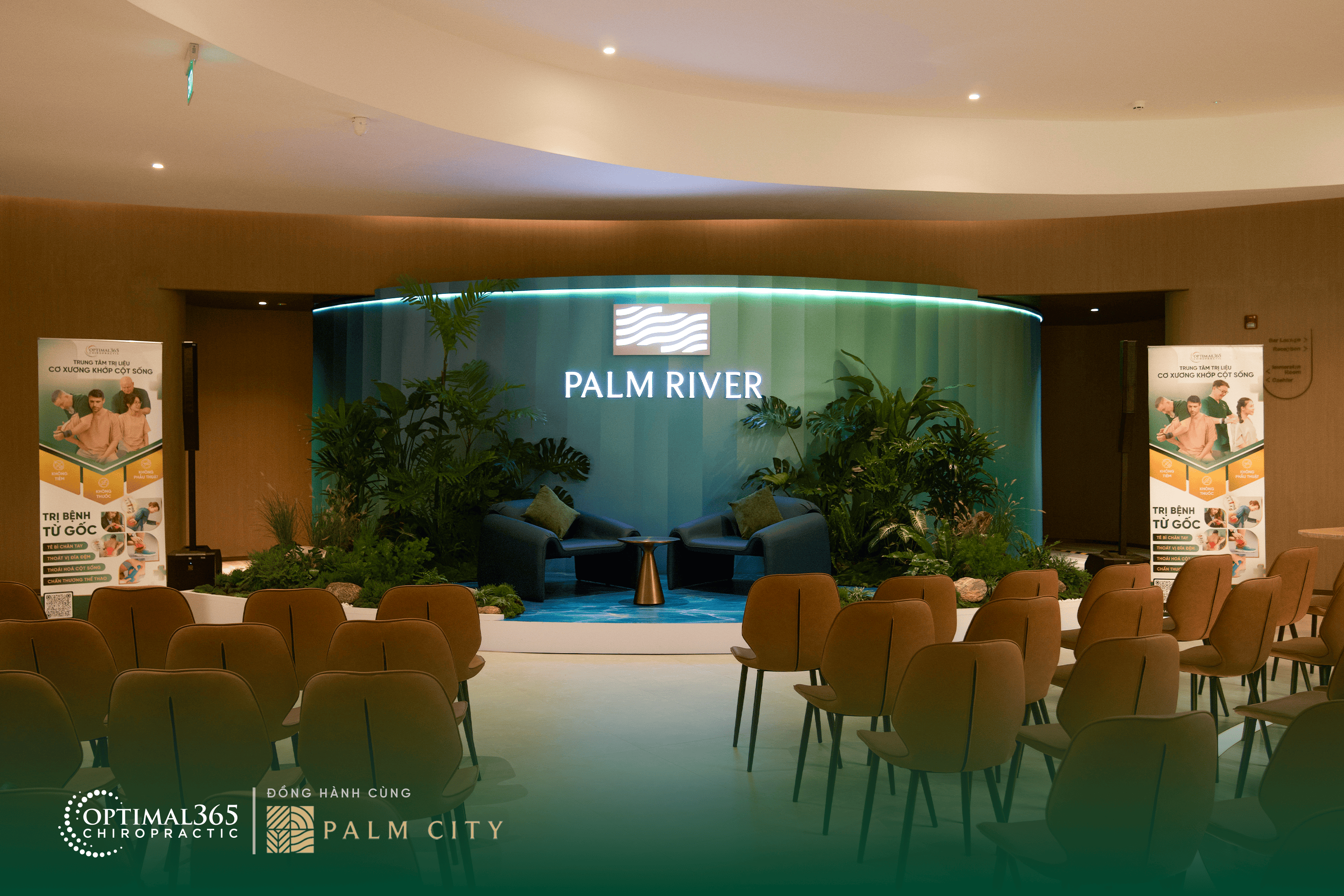 Optimal365 tại Palm City: Điểm nhấn sức khỏe làm khác biệt sự kiện ra mắt dự án