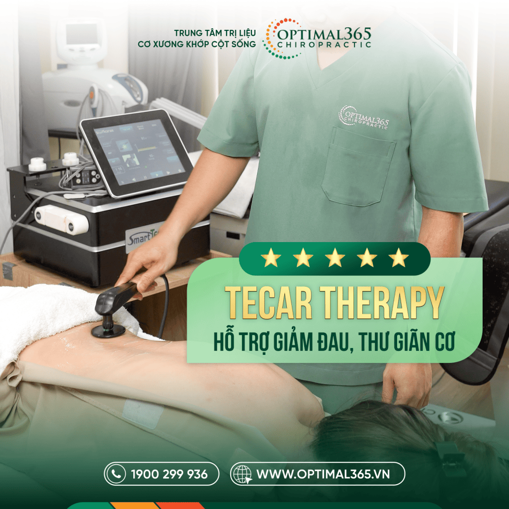 Máy TECAR - hỗ trợ giảm đau, thư giãn cơ cho dân văn phòng